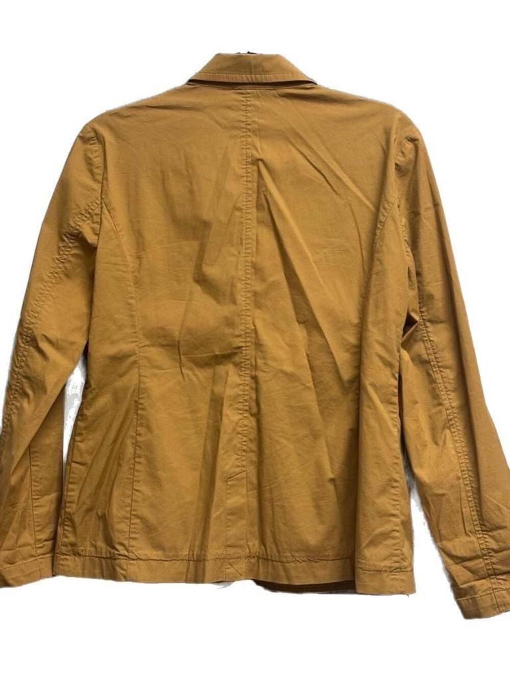Eileen Fisher Camel Tan Cotton Blazer - Picture 6 of 12